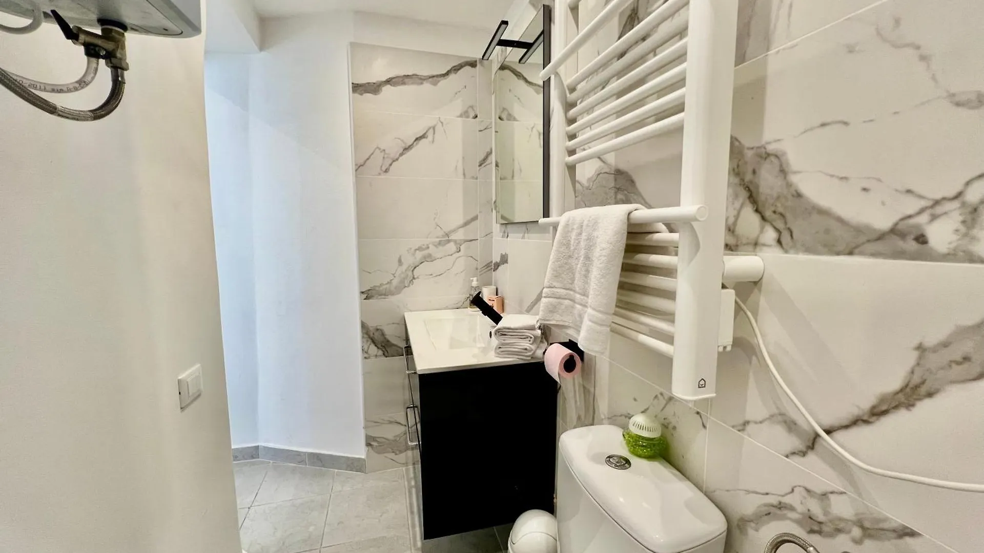 2 Rooms With 180 View On Sea And Monaco بوزولي شقة